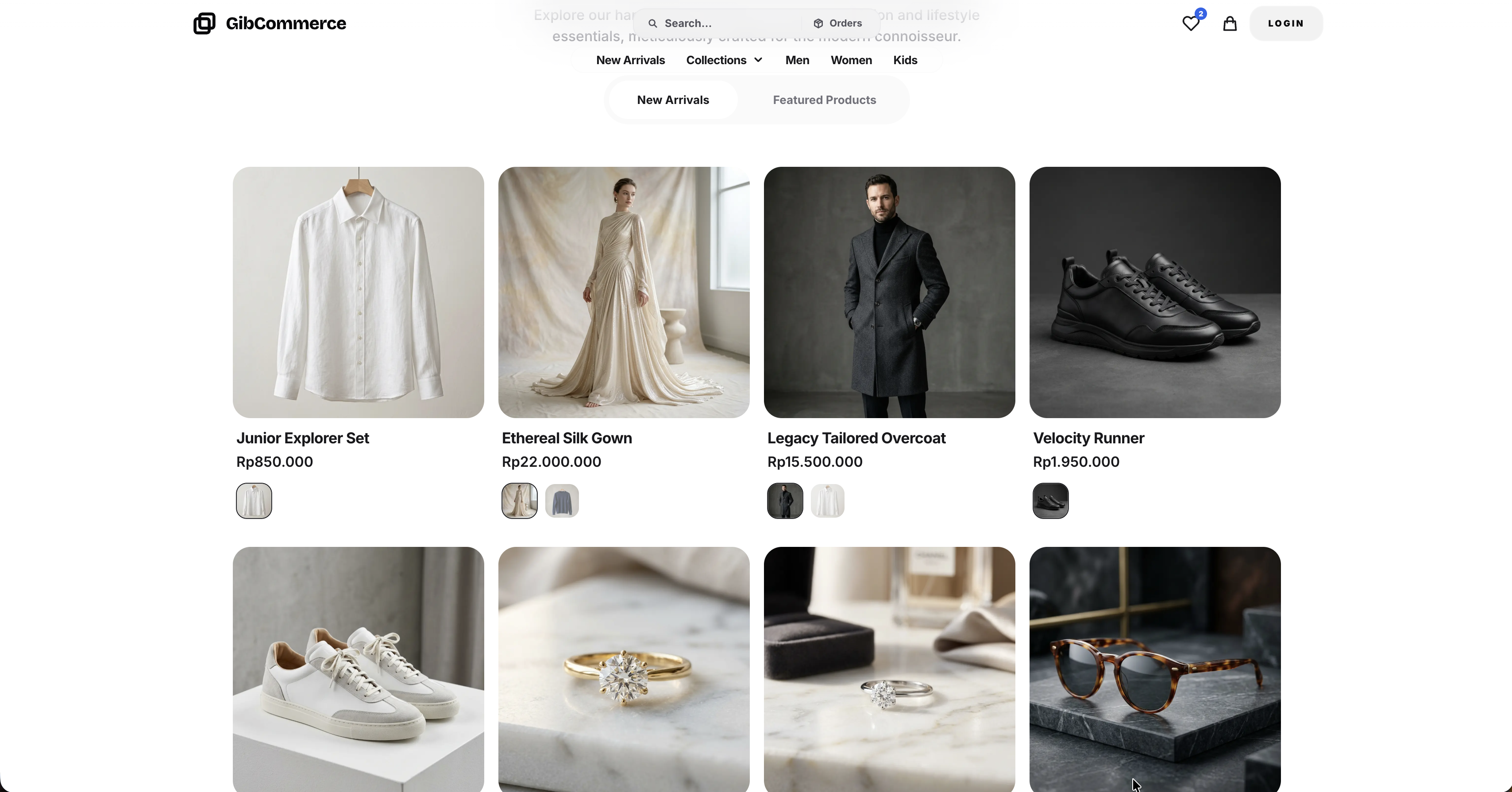 GibCommerce Fashion